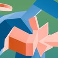 Abstract icon representing office work and screen time focus